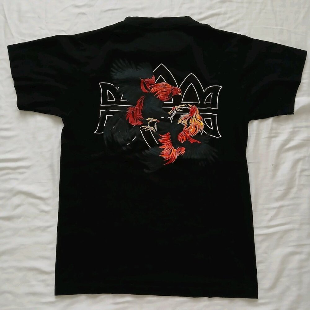 Crowns Guam Respect The Culture Rooster Graphic Tee Small